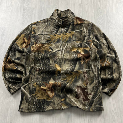 VINTAGE REALTREE ZIP UP FLEECE CAMO