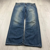 VINTAGE Y2K MUSTANG BAGGY JEANS BLUE