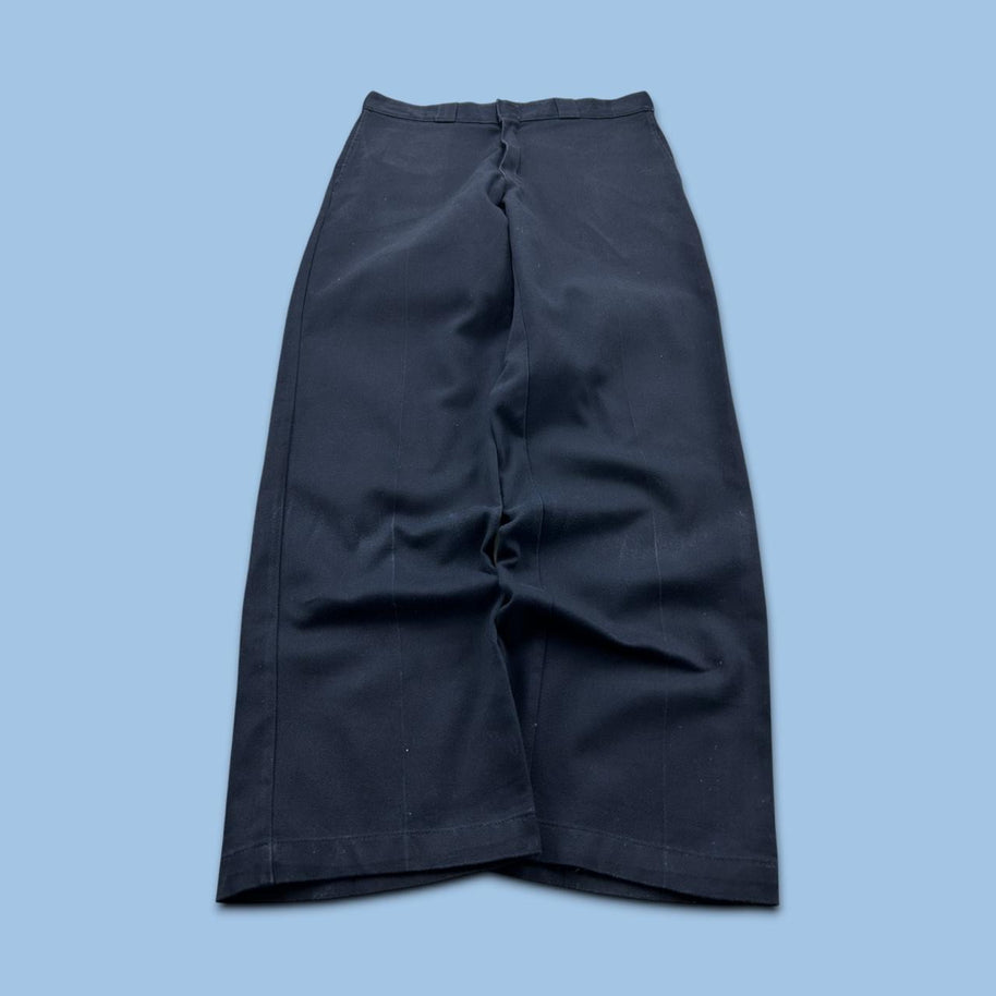 VINTAGE Y2K DICKIES 874 BAGGY TROUSERS NAVY