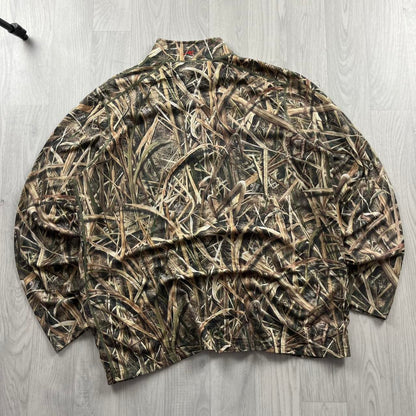 VINTAGE REALTREE QUARTER ZIP SWEATSHIRT CAMO