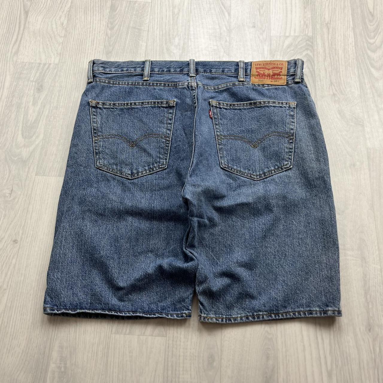 VINTAGE Y2K LEVIS 505 JORTS BLUE