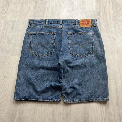 VINTAGE Y2K LEVIS 505 JORTS BLUE