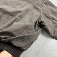 VINTAGE Y2K WALLS HOODED ACTIVE WORKWEAR BOMBER JACKET BROWN