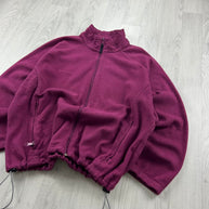 VINTAGE Y2K COLUMBIA ZIP UP FLEECE JACKET PINK