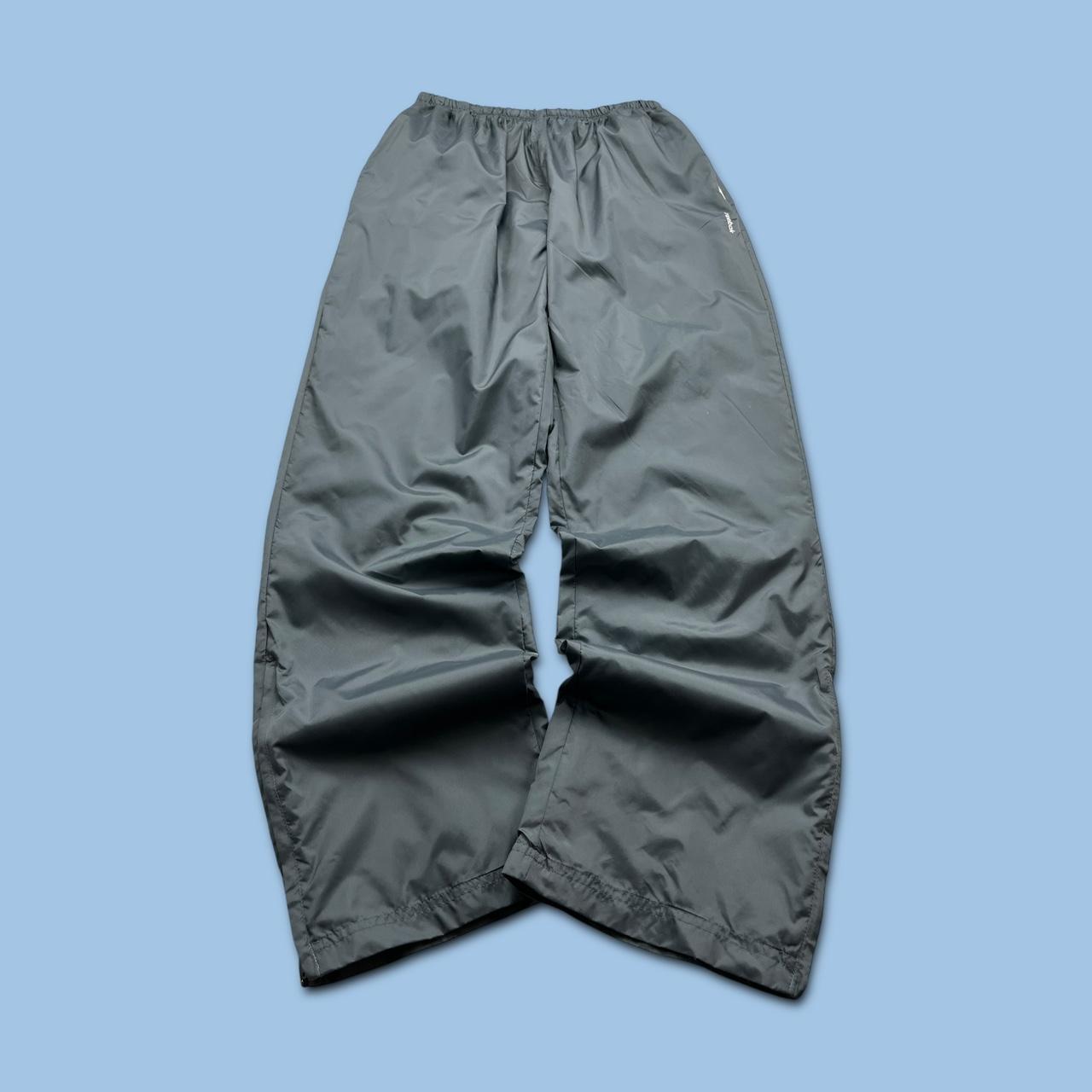 VINTAGE Y2K REEBOK BAGGY TRACKSUIT BOTTOMS GREY