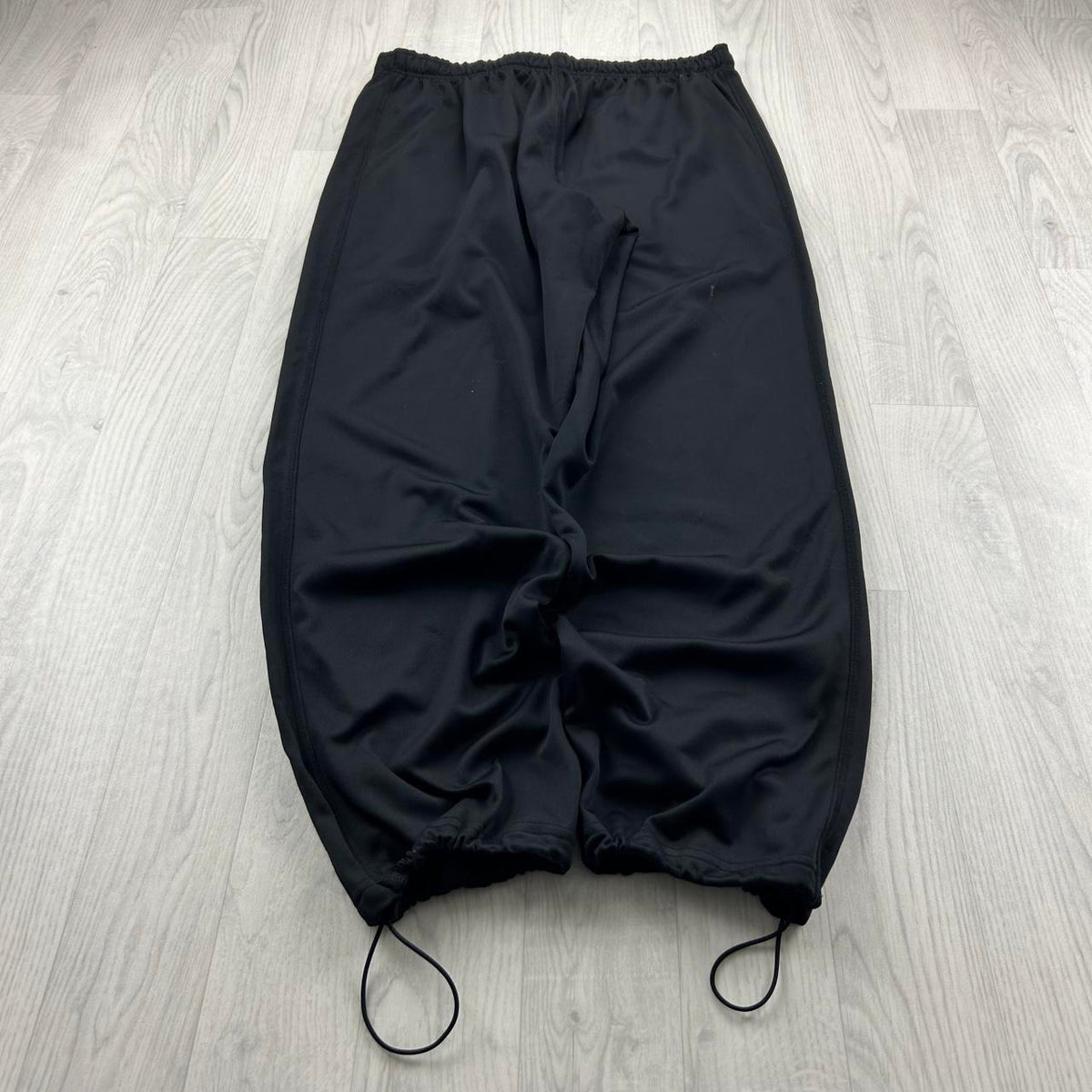 VINTAGE Y2K NIKE BAGGY THERMA FIT TRACKSUIT BOTTOMS BLACK