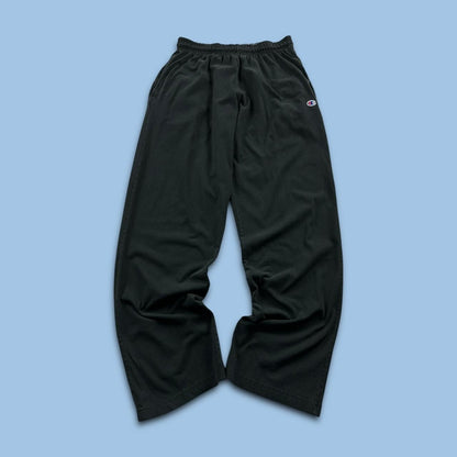 VINTAGE 00s CHAMPION BAGGY LIGHTWEIGHT SWEATPANTS BLACK
