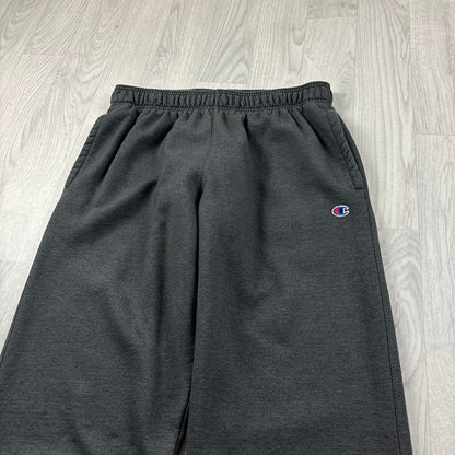 VINTAGE 00s CHAMPION BAGGY COTTON SWEATPANTS CHARCOAL GREY
