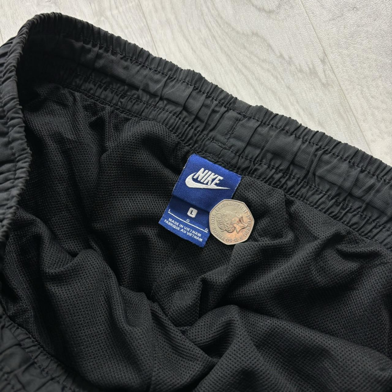 VINTAGE 00s NIKE TRACKSUIT BOTTOMS BLACK