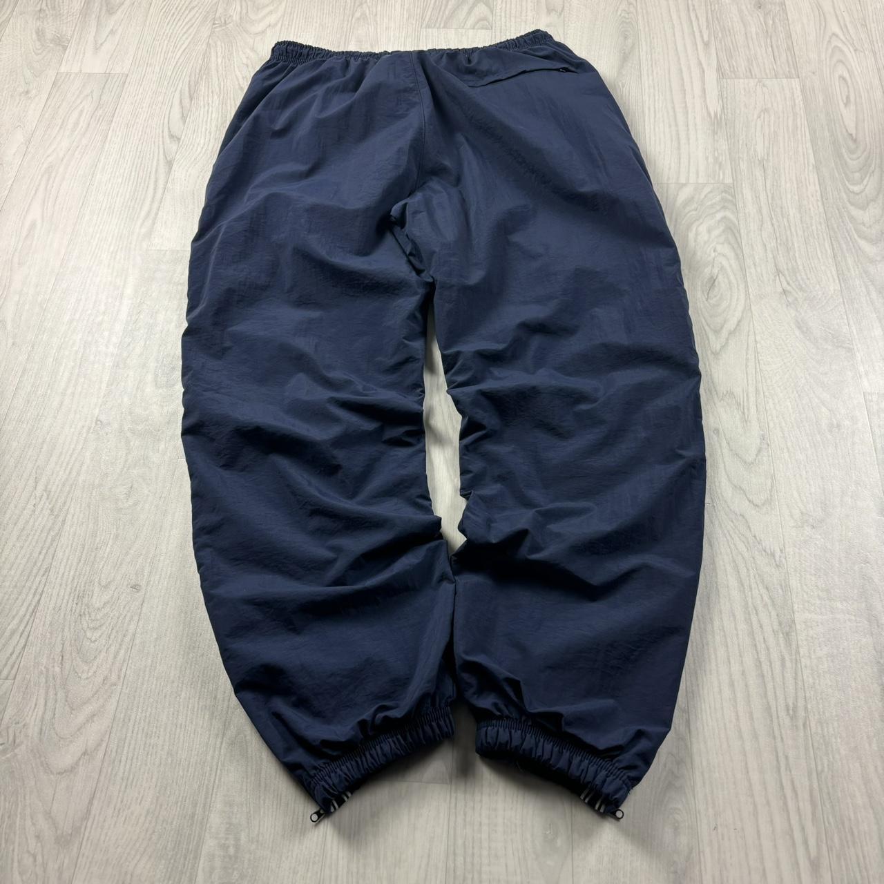 VINTAGE Y2K REEBOKBAGGY TRACKSUIT BOTTOMS NAVY