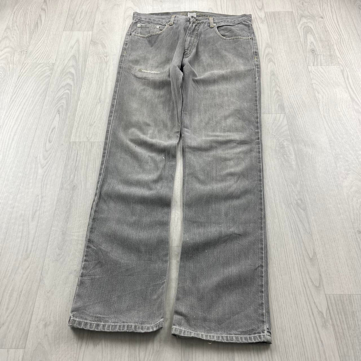 VINTAGE Y2K ELEMENT STRAIGHT LEG JEANS GREY