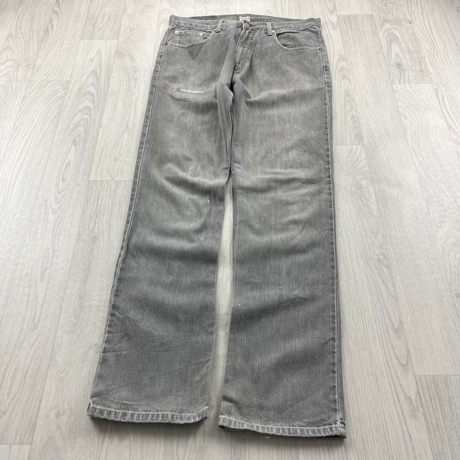 VINTAGE Y2K ELEMENT STRAIGHT LEG JEANS GREY