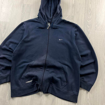 VINTAGE Y2K NIKE ZIP HOODIE NAVY