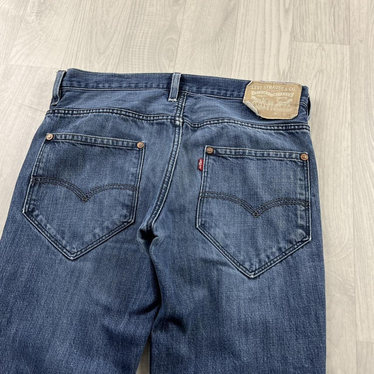 VINTAGE LEVIS 511 RED TABS STRAIGHT LEG JEANS BLUE