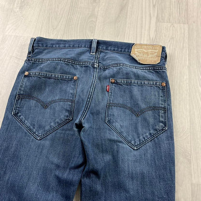 VINTAGE LEVIS 511 RED TABS STRAIGHT LEG JEANS BLUE