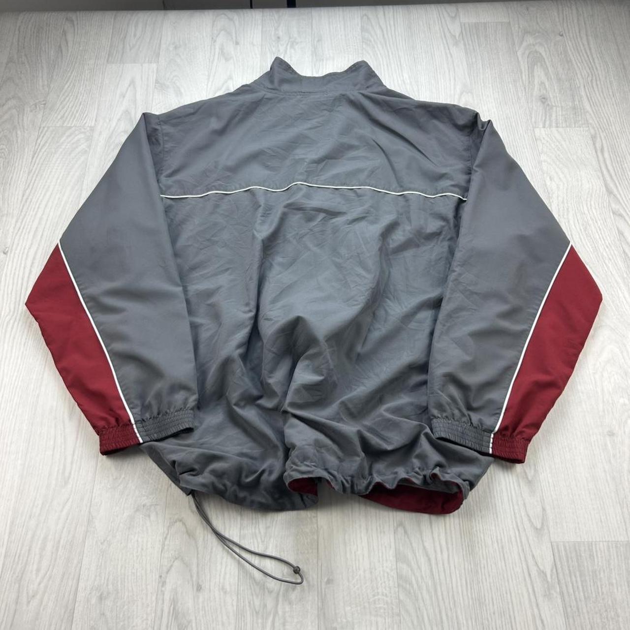 VINTAGE Y2K REEBOK TECHNICAL WINDBREAKER JACKET GREY