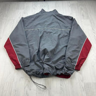 VINTAGE Y2K REEBOK TECHNICAL WINDBREAKER JACKET GREY