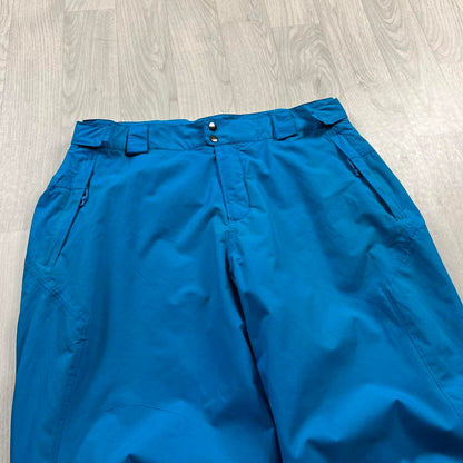 VINTAGE Y2K COLUMBIA BAGGY SKI PANTS SALOPETTES BLUE