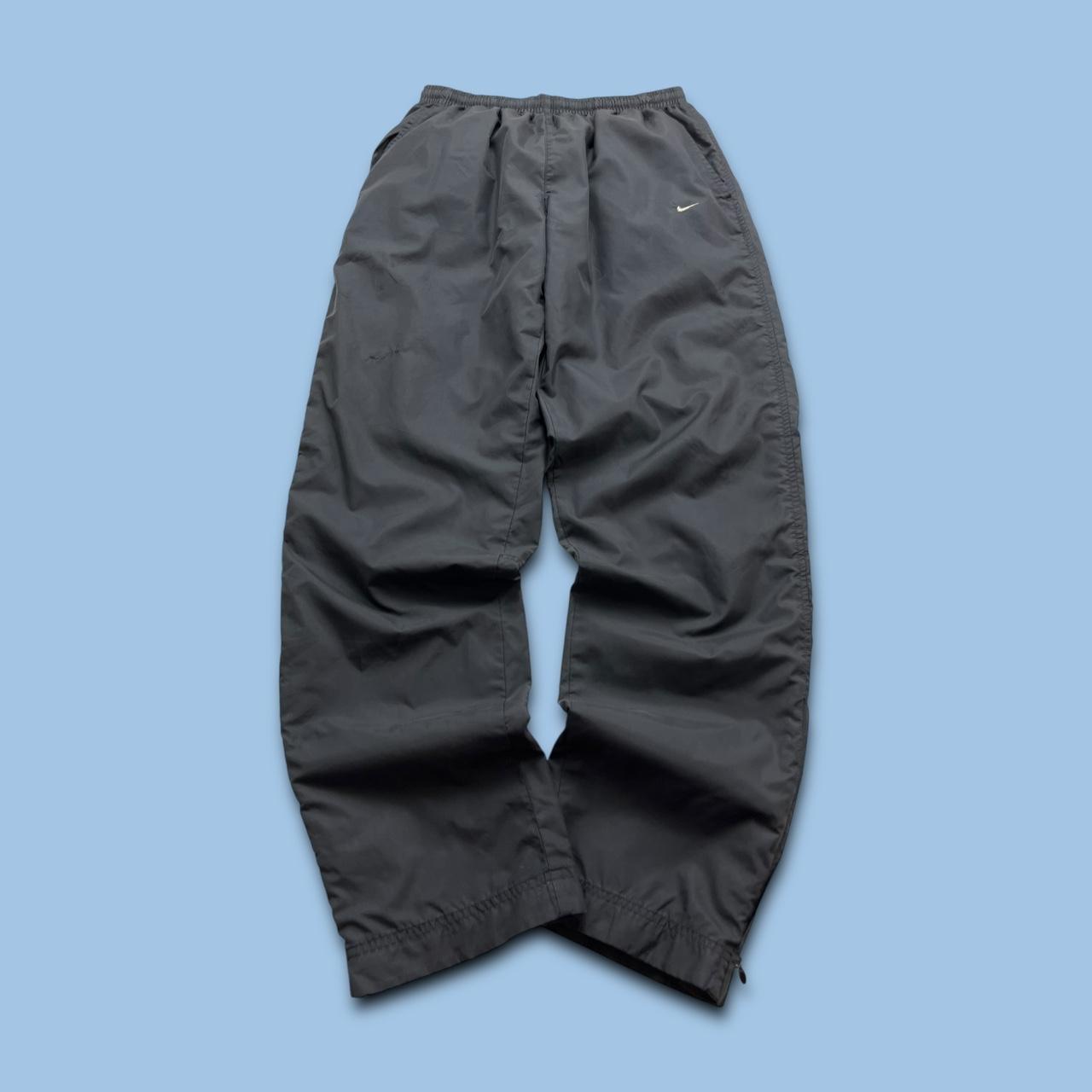 VINTAGE Y2K NIKE BAGGY TRACKSUIT BOTTOMS BLACK