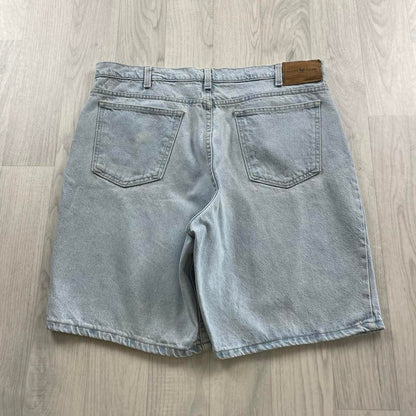 VINTAGE HUNT CLUB BAGGY LOOSE SKATER JORTS LIGHT BLUE (36w)