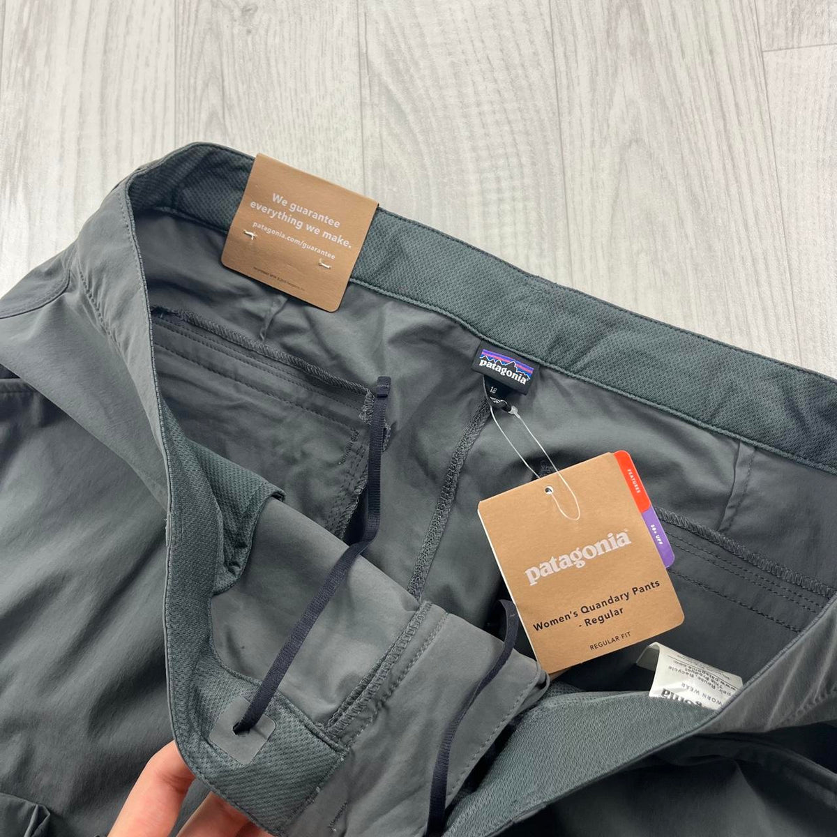 PATAGONIA BAGGY HIKING UTILITY TROUSERS GREY