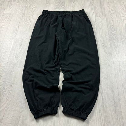 VINTAGE 00s CHAMPION BAGGY LIGHTWEIGHT SWEATPANTS BLACK