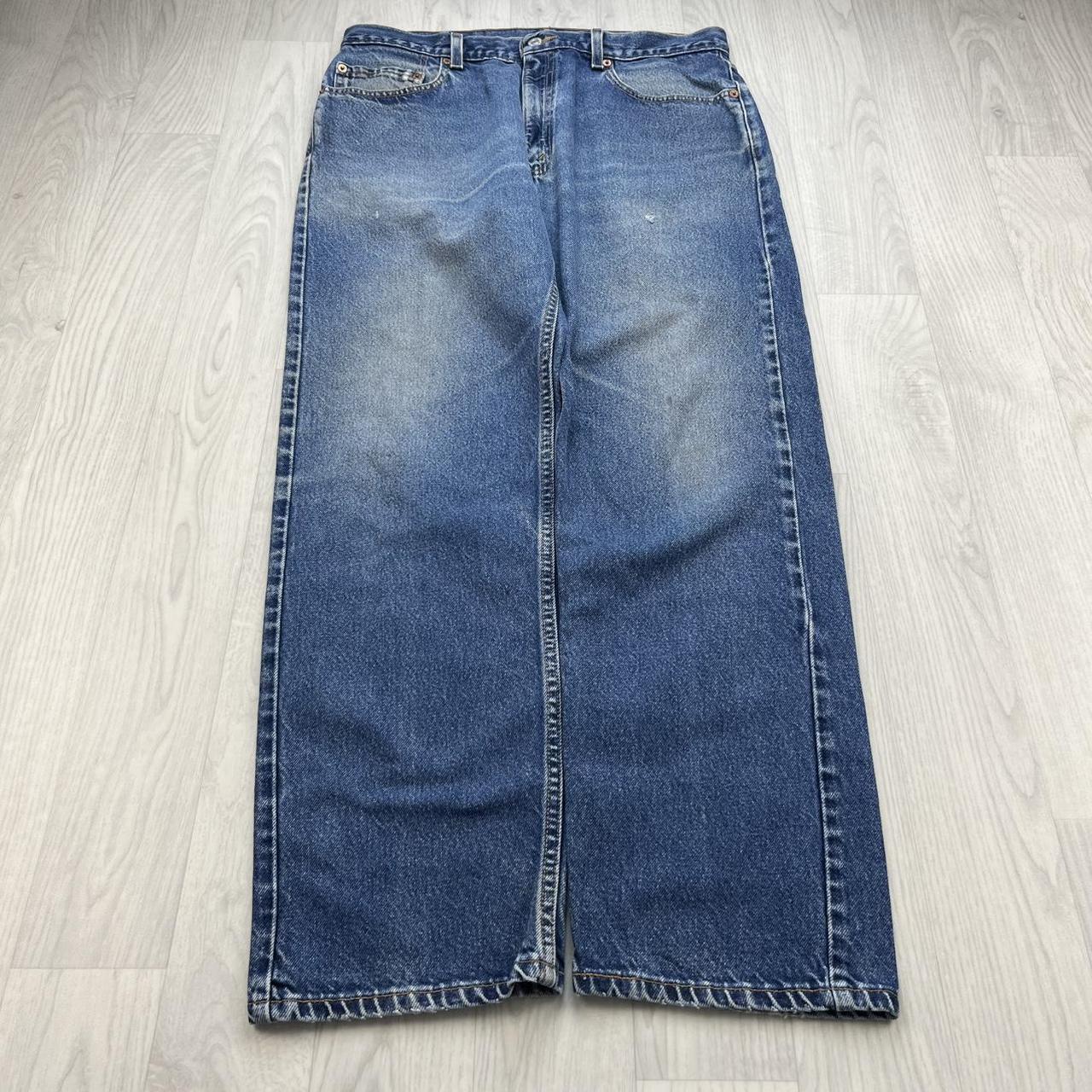 VINTAGE 00s LEVIS 505 LOOSE JEANS BLUE