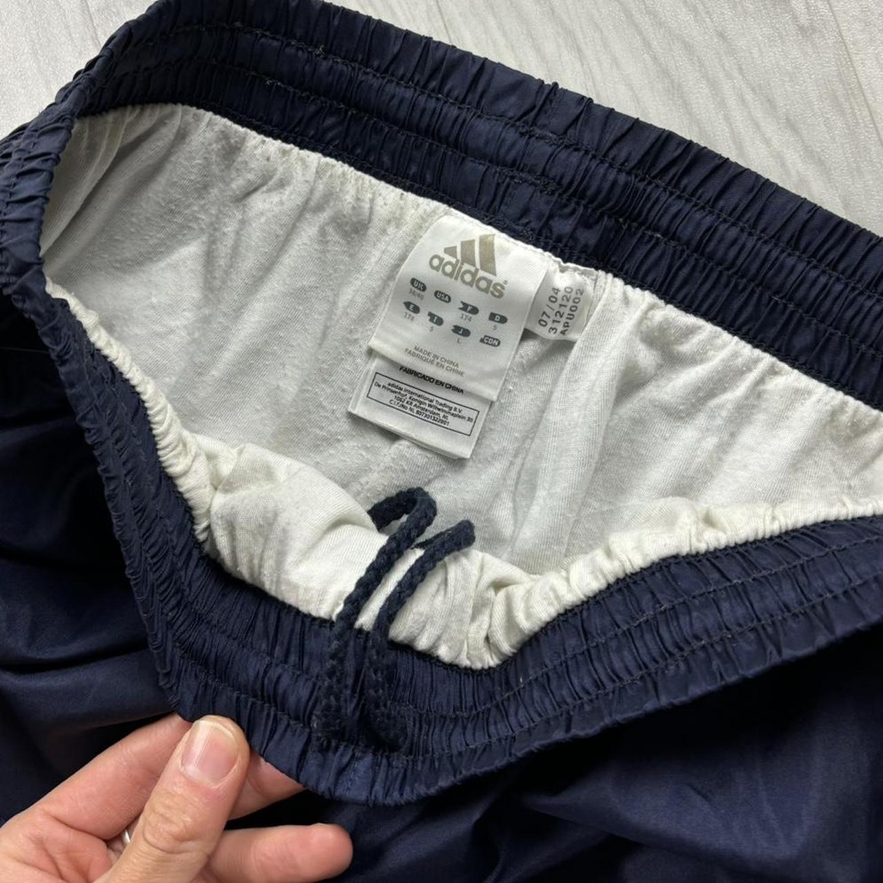 VINTAGE Y2K ADIDAS BAGGY TRACKSUIT BOTTOMS NAVY