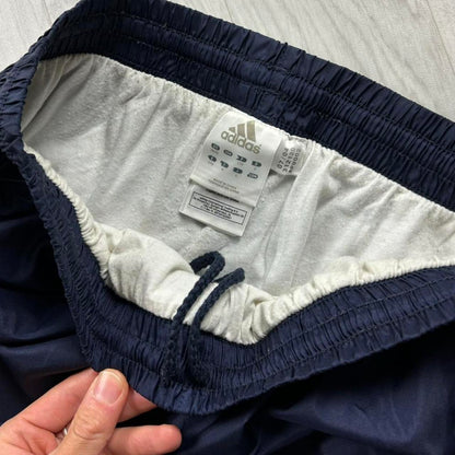 VINTAGE Y2K ADIDAS BAGGY TRACKSUIT BOTTOMS NAVY