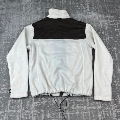 VINTAGE 00s COLUMBIA TECHNICAL FLEECE JACKET WHITE