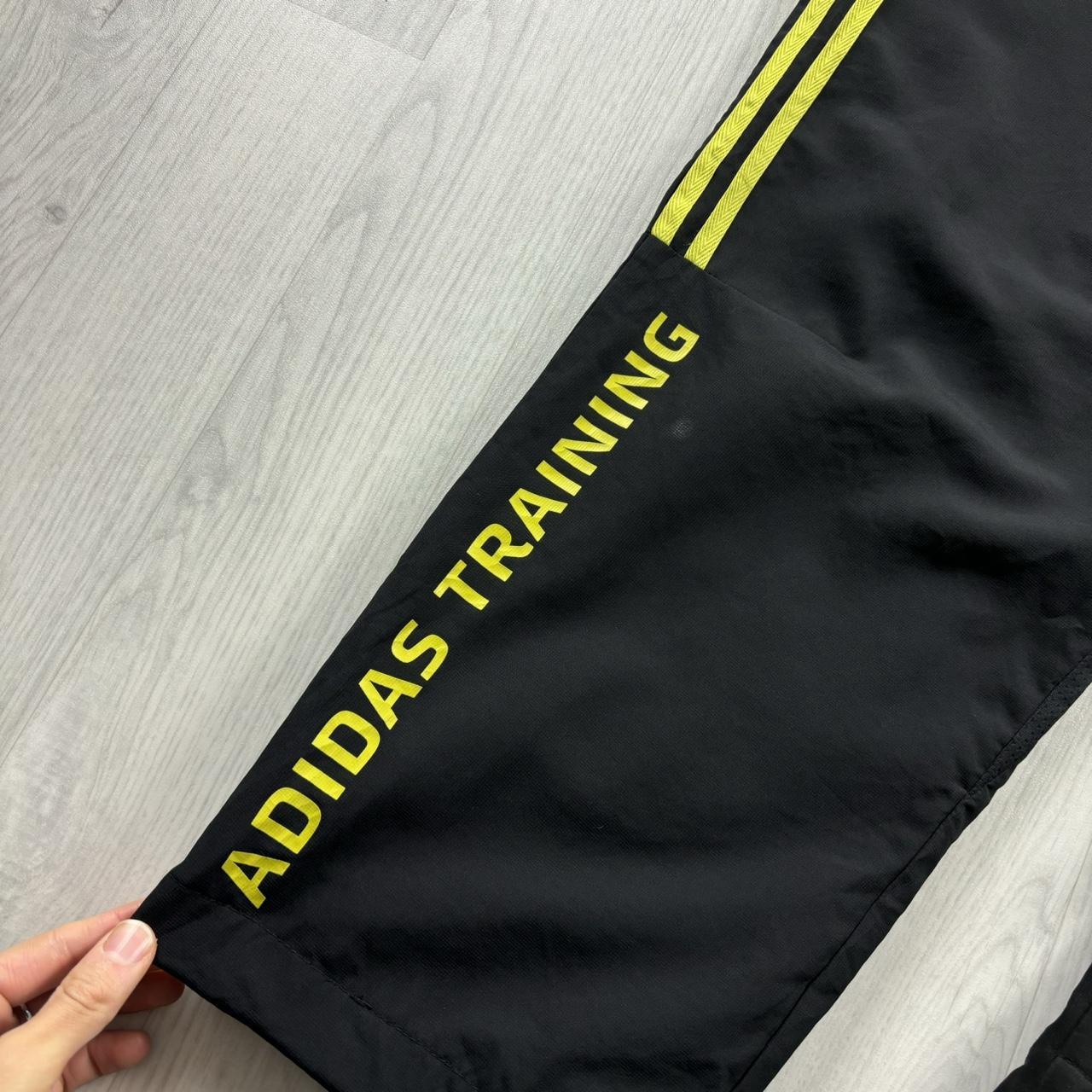 VINTAGE Y2K ADIDAS BAGGY TRACKSUIT BOTTOMS BLACK
