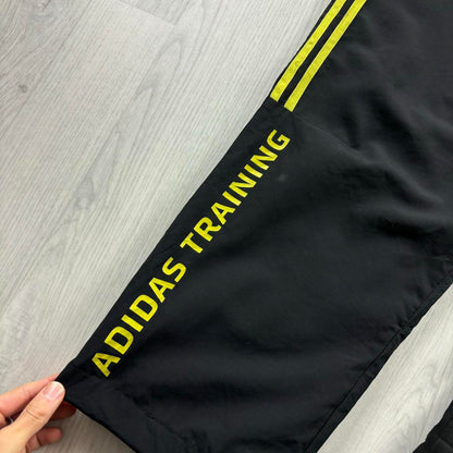 VINTAGE Y2K ADIDAS BAGGY TRACKSUIT BOTTOMS BLACK