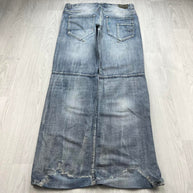 VINTAGE Y2K BLEND BAGGY JEANS BLUE