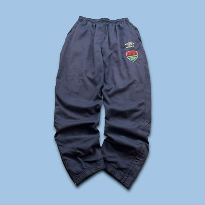 VINTAGE Y2K UMBRO BAGGY TRACKSUIT BOTTOMS NAVY