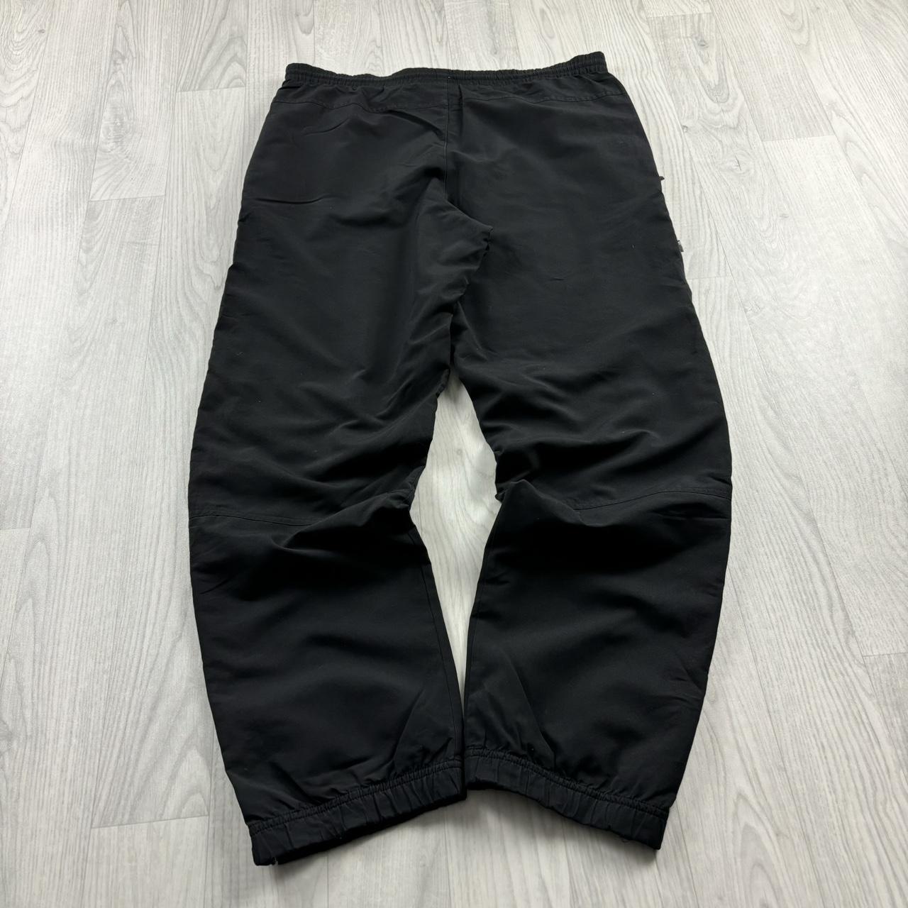 VINTAGE Y2K ADIDAS BAGGY TRACKSUIT BOTTOMS BLACK