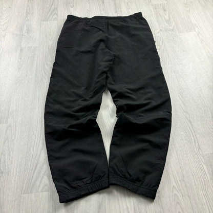 VINTAGE Y2K ADIDAS BAGGY TRACKSUIT BOTTOMS BLACK