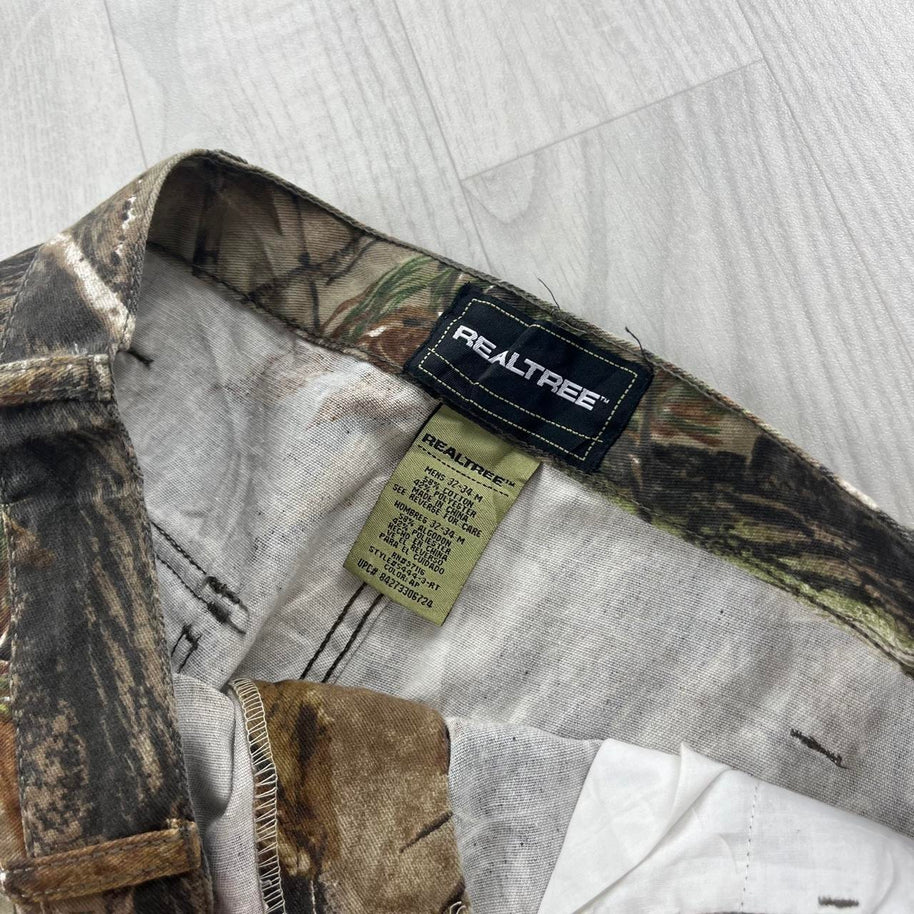 VINTAGE REALTREE BAGGY CAMO CARGO TROUSERS