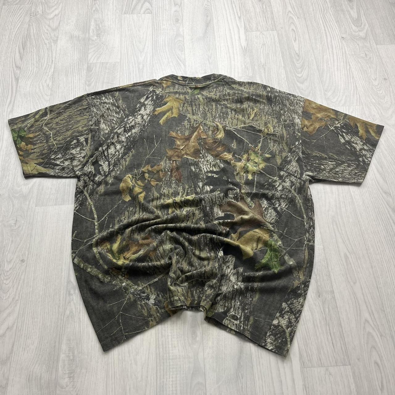 VINTAGE Y2K JERZEES REALTREE T SHIRT CAMO