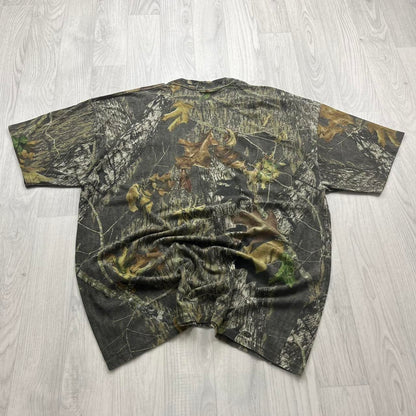 VINTAGE Y2K JERZEES REALTREE T SHIRT CAMO