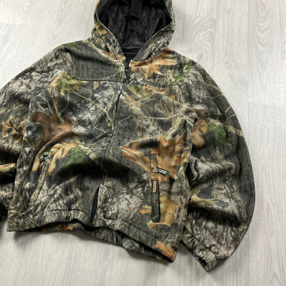 VINTAGE REALTREE FLEECE ZIP HOODIE CAMO