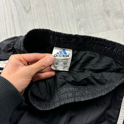 VINTAGE Y2K ADIDAS BAGGY TRACKSUIT BOTTOMS BLACK