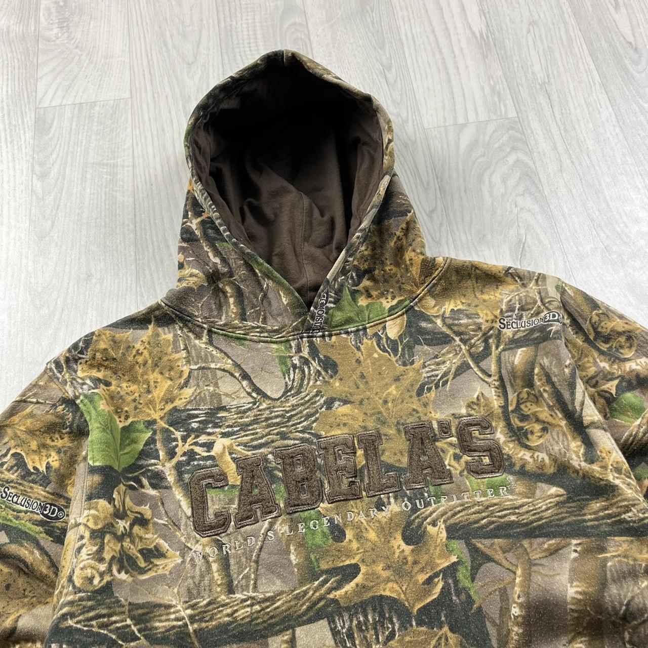 VINTAGE REALTREE CABELAS HOODIE CAMO