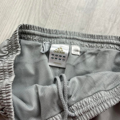 VINTAGE Y2K ADIDAS BAGGY TRACKSUIT BOTTOMS GREY