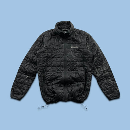 VINTAGE 00s COLUMBIA TECHNICAL PADDED JACKET BLACK