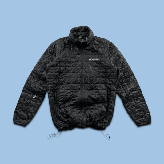 VINTAGE 00s COLUMBIA TECHNICAL PADDED JACKET BLACK