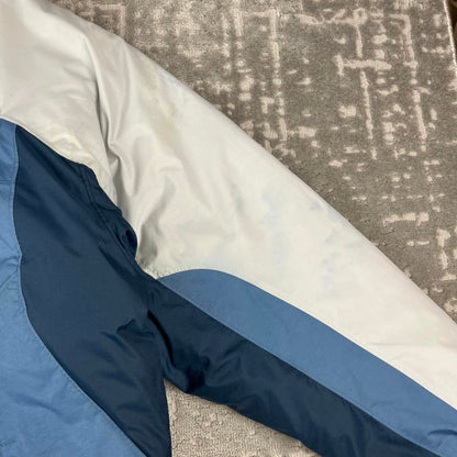 VINTAGE 00s COLUMBIA UTILITY JACKET WHITE BLUE