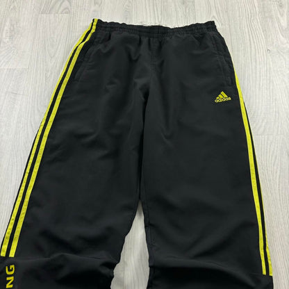 VINTAGE Y2K ADIDAS BAGGY TRACKSUIT BOTTOMS BLACK
