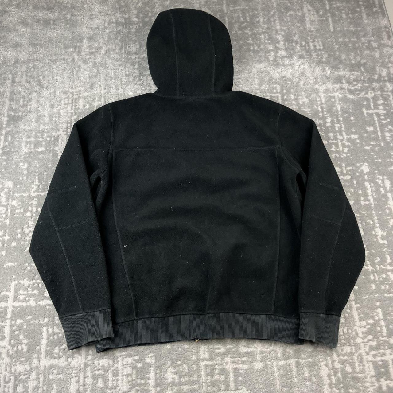 VINTAGE Y2K O’NEILL HEAVY FLEECE ZIP UP HOODIE BLACK