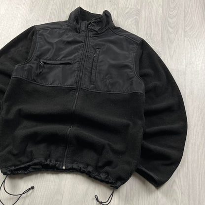 VINTAGE Y2K CHAPS ZIP UP TECHNICAL FLEECE BLACK