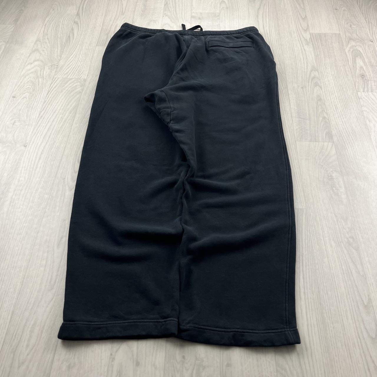 NIKE BAGGY COTTON SWEATPANTS BLACK